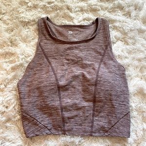 All in Motion Brown Crop top size M
